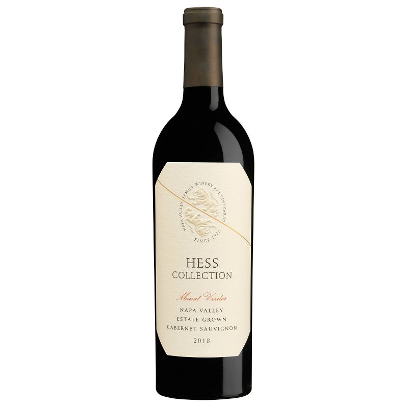 Hess Collection Cabernet Sauvignon Red Wine - 750ml Bottle, 1 of 2