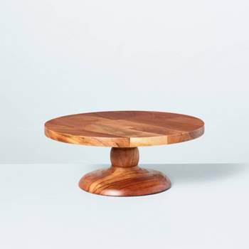 Short Wood Cake Stand - Hearth & Hand™ with Magnolia