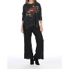 Women's Mineral Washed Cotton Dolman Sleeve Top - Jess & Jane - 3 of 3