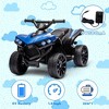 Kids 6V ATV, 4 Wheeler Ride on Quad Car Toy with LED Lights - 4 of 4