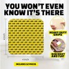 Alien Tape Pre Cut Carpet Grips Double Sided Multipurpose Reusable Adhesive Mounting Pads for Rugs and Floors – 12 Pieces - 2 of 4
