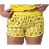 Nickelodeon SpongeBob SquarePants Womens' Faces Tank Pajama Short Set Yellow - 3 of 4
