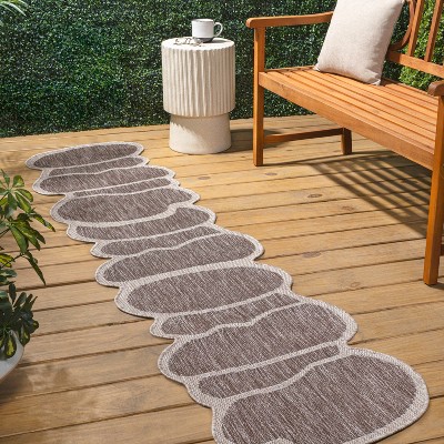 JONATHAN Y Jasper Modern Rustic Abstract Indoor/Outdoor Area Rug