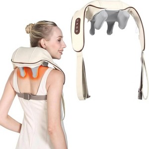 Teendow Neck Massager with Heat Feature, Shoulder Massager, Back ...