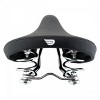 Pure Cycles City Classic Saddle - Black Stell Rails PVC Cover Unisex - 2 of 2