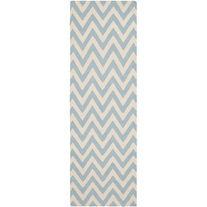 Dhurries DHU557 Hand Woven Flat Weave Indoor Rugs - Safavieh - 1 of 4