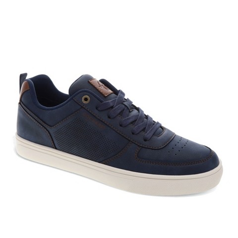 Мужские Dockers Mens Landon Casual Lace-Up Sneaker, Navy, Size 8