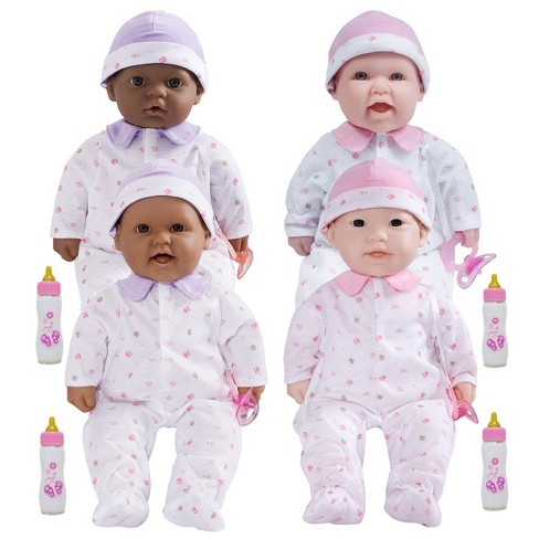Jc Toys La Newborn 15 Girl Doll - Pretty In Pink Knit Blanket Set : Target