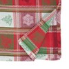 Saro Lifestyle Plaid Jacquard Christmas Tablecloth - 2 of 3
