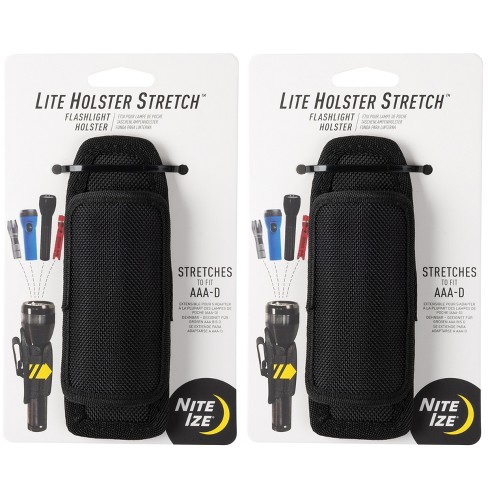 Nite Ize Lite Holster Stretch Flashlight Holder - Expandable Holder ...