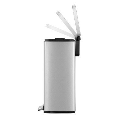 Madison 50L Brushed Stainless Steel Step Trash Can