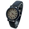 Olivia Pratt Stretch Band Easy Read Nurse Watch with Second Hand Women Watch - 2 of 3