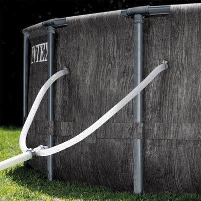 Greywood Round 12-Foot Above Ground Pool with Filter Pump