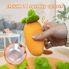 Pink Carrot Hide and Seek Dog Toys, 11 Squeaky Carrots for Enrichment, Plush Puzzle Toys for Small Dogs, Perfect Gift for Christmas and Birthday - 4 of 4