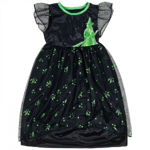 Kids Wicked Elphaba Silhouette Fantasy Nightgown - 1 of 1