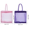 Unique Bargains Portable Crochet Knitting Sewing Craft Mesh Yarn Storage Bag 2 Pcs - 2 of 4