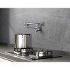 Elegant Lighting Gabriel Wall Mounted Pot Filler in Chrome - 3 of 4