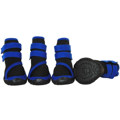 Pet Life Performance coned Premium Stretch High Ankle Support Dog Shoes Set Of 4 Lg Blue Target