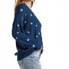 Women's Star Print V-neck Sweater - umgee - 2 of 4