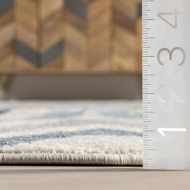 nuLOOM Neveah Contemporary Chevron Area Rug, 4 of 11