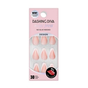 Dashing Diva Magic Press Fake Nails - 30ct - 1 of 3