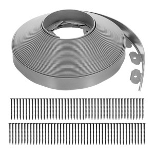 Unique Bargains Flexible Durable Maintenance-Free DIY Landscape Edging 1 Pc - 1 of 4