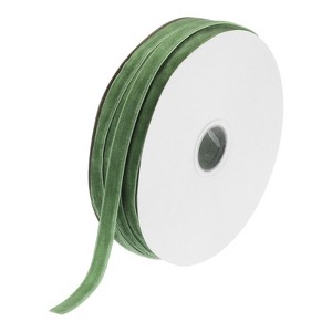 Unique Bargains Soft Single Face Spool Silky Velvet Ribbon for Gift Wrapping - 1 of 3