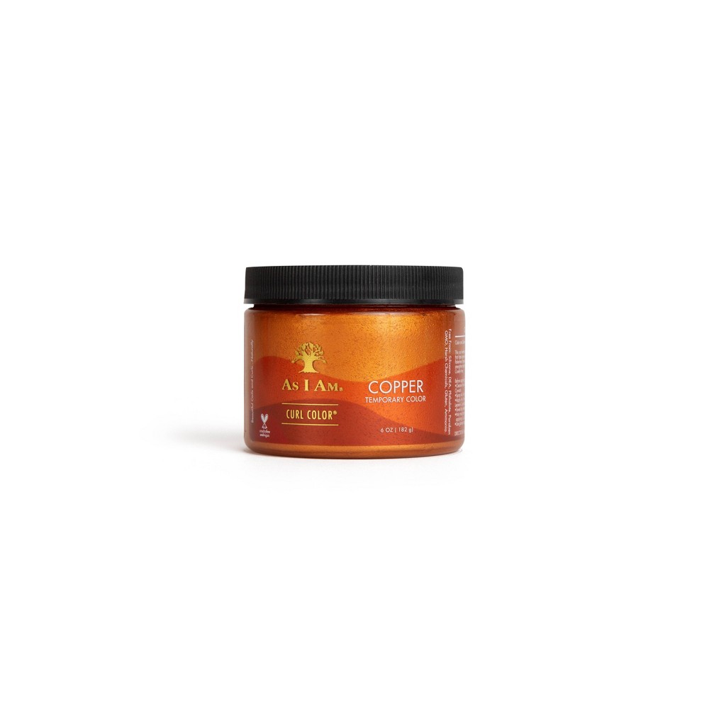 Photos - Hair Dye As I Am Curl Color - Copper - 6oz