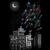 Women's Design By Humans Your Free Jelly Fish Return To Space By moisescudero Racerback Tank Top - 2 of 2
