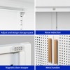 NicBex No Locked File Cabinet with 2 Doors and 2 Adjustable Shelves,Office Cabinet with Metal Handles,Filing Cabinet for Home Office - 4 of 4