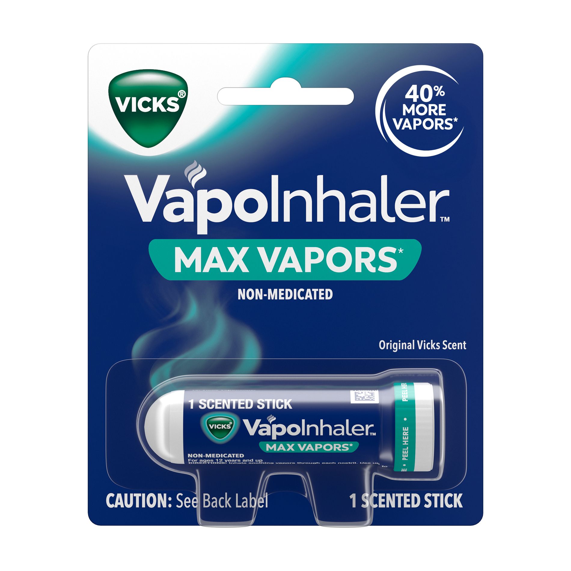 Vicks VapoInhaler Max Vapors Balm - Menthol