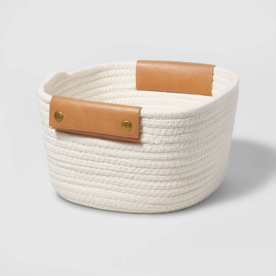 11" Small Coiled Rope Cream - Brightroom™