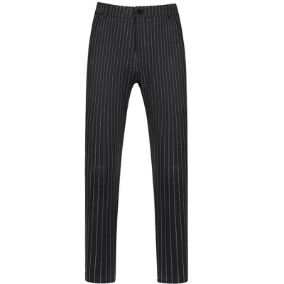 Lars Amadeus Men's Stripe Dress Pants Slim Fit Vertical Stripe Formal Pants  Business Trousers : : Clothing, Shoes & Accessories