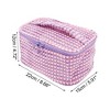 Unique Bargains Women's Plush Travel Makeup Bag 1 Pc - 3 of 3