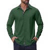 COOFANDY Men's Long Sleeve Wrinkle Free Dress Shirts Business Casual Button Down Shirt - 3 of 4