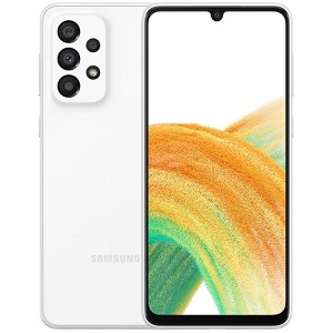 Refurbished: Samsung Galaxy A33 5G (2022) - 128GB, Unlocked All Carriers - Awesome White (SM-A336EZKGS0) - Manufacturer Refurbished - 1 of 3