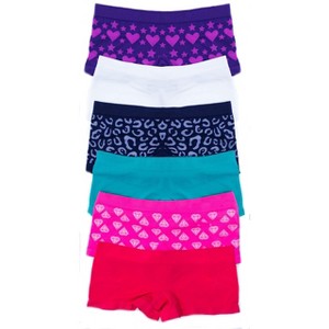 Just Love Seamless Panties for Girls Underwear (Pack of 6) - 1 of 1