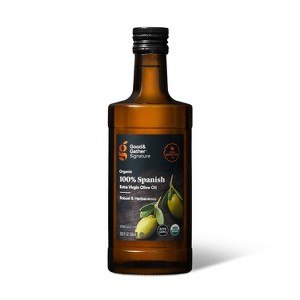 100% Organic Spanish Extra Virgin Olive Oil - 16.9fl oz - Good & Gather™ - 1 of 3