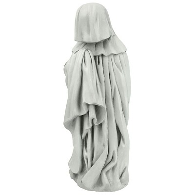 Medium Gray Resin French Pleurant Weeper Statue