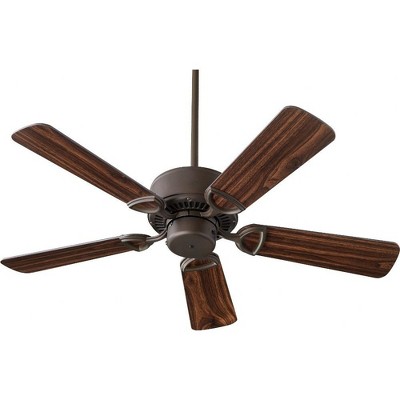 Quorum Lighting Estate 42 5-Blade Oiled Bronze/Walnut Ceiling Fan