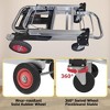 NAYSAYE 3 in 1 Convertible Hand Truck and Dolly Foldable Cart with Flat Free Rubber Wheels for Easy Transport, Black, 21.45"*40.9"*18" - 4 of 4
