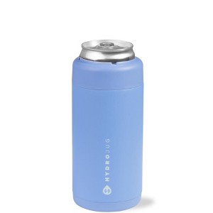 HydroJug Can Cooler - 2-in-1 Insulated Can Cooler Cup 12oz - Stainless Steel, Non-Slip Rubber Base, Screw-Top Lid - 1 of 4