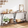Console table,sofa table with broadband storage space,hallway table in living room,hallway,bedroom - 3 of 4