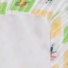 Everyday Kids Llama Llama Fitted Crib Sheet – Yellow & White Block Print with Llama, Moon, Stars & Clouds – Soft Baby Sheet for Boys or Girls - 3 of 4
