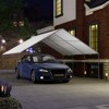 EROMMY 20x20 Heavy Duty Carports, Waterproof & UV Protected Garage Top Tarp Shelter Cover, Outdoor Portable Garage For Car - 2 of 4