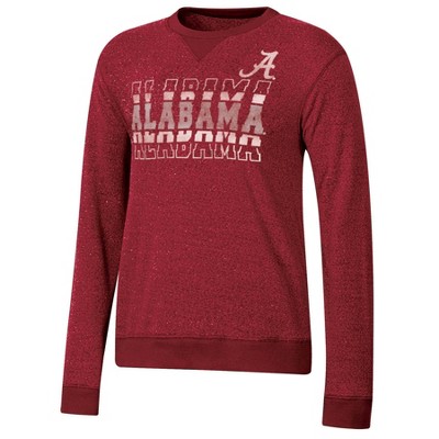 Ncaa Alabama Crimson Tide Women's Crew Neck Fleece Sweatshirt : Target