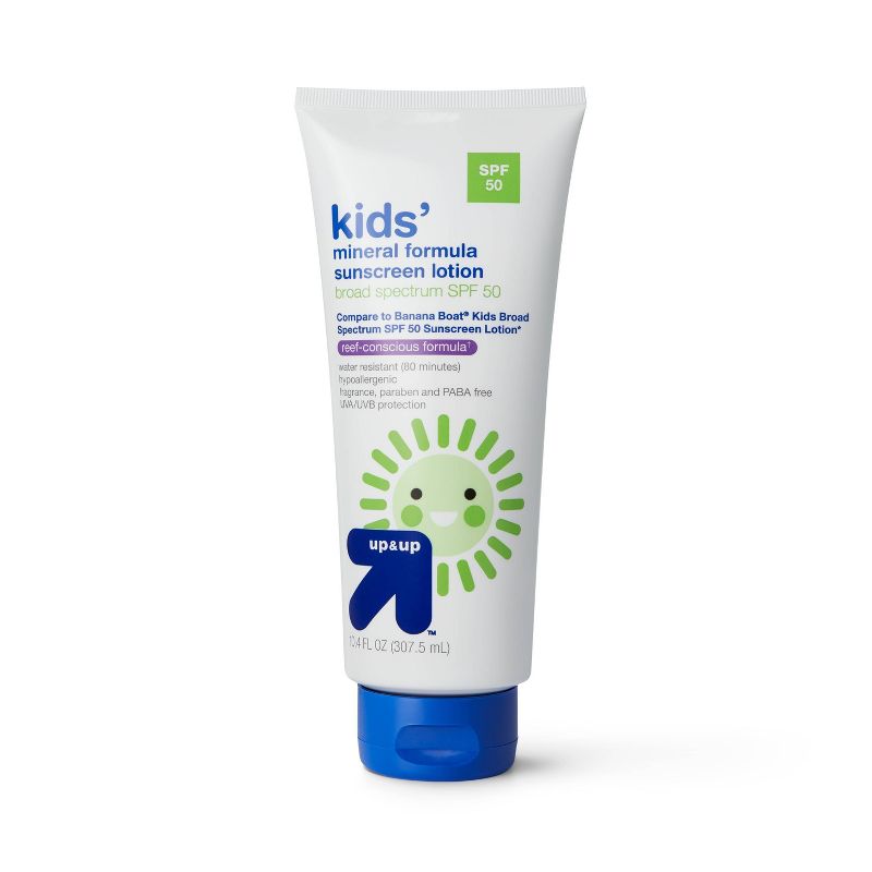 Kids Sunscreen Lotion - SPF 50 - 10.4 fl oz - up &#38; up&#8482;, 1 of 6