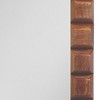 HomeRoots 5" x 7" Brown Geometric Solid Wood Tabletop Picture Frame with Mat - 4 of 4
