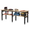 AMERLIFE Adjustable Workbench with Power Outlets,  Heavy Duty Work Table - 2 of 4