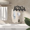 LunaLulinlk Metal Key Holder, Wall Mount Key Organizer Rack, Key Holder for Wall Decorative with 10 Hooks (Tree) - 2 of 4